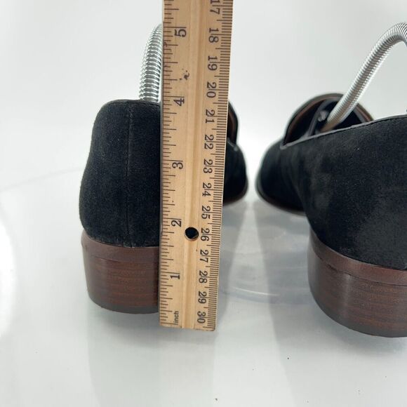 Sofft Women's Severn Shootie Loafer Slip On Boot Size 10 Black Suede Low Heel - Picture 8 of 15